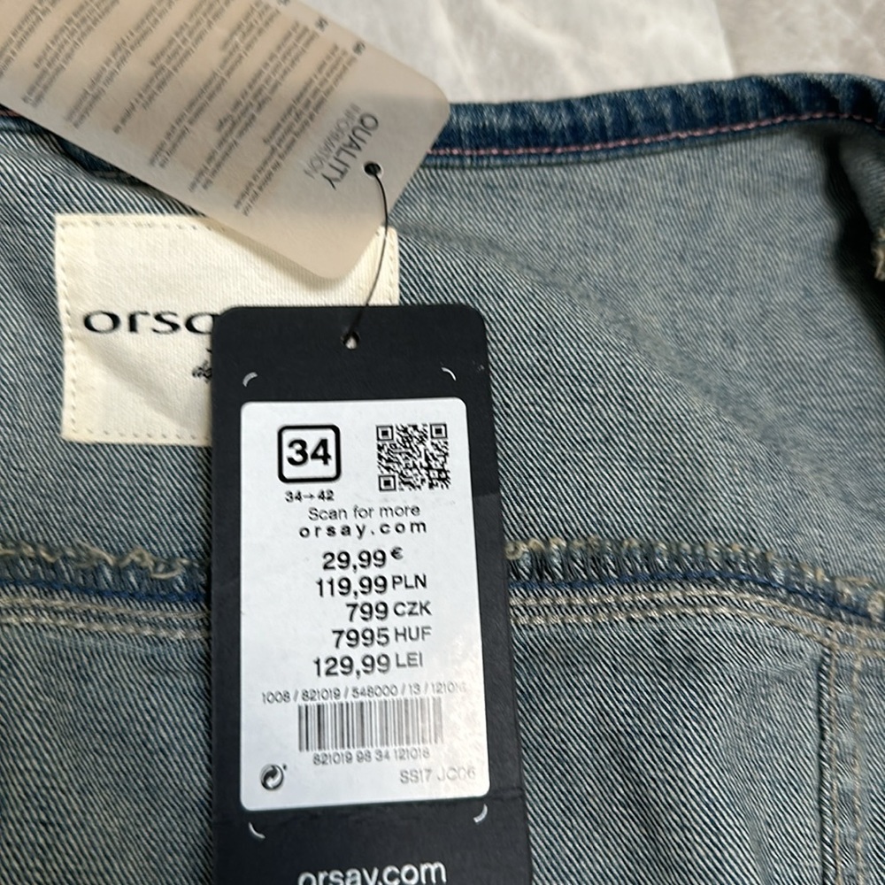 Cropped Jean jacket - Picture 3 of 4